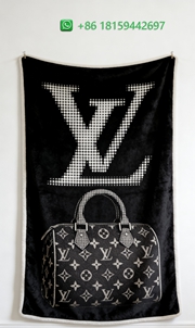 Louis Vuitton Throw Blankets